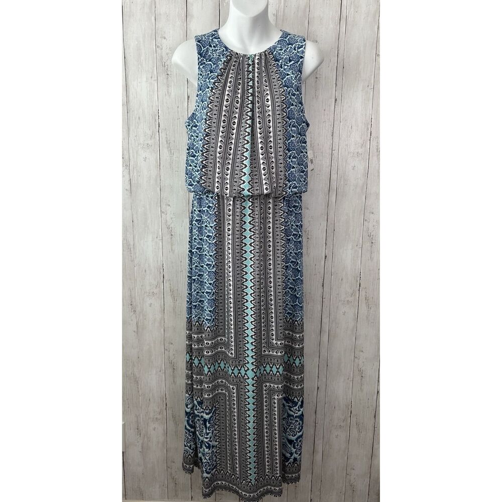 Women's London Times Dress Petites Full Length Size 8P NWT